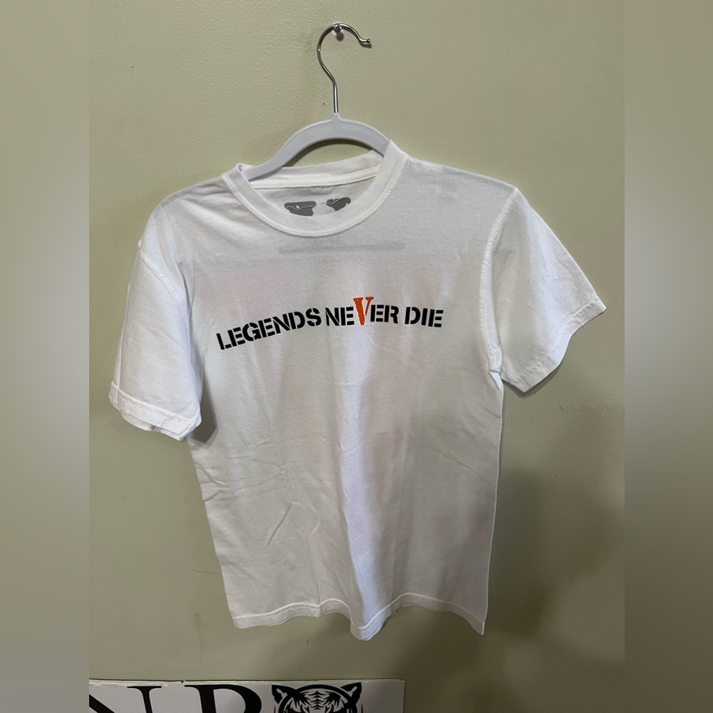 Vlone legends never die white tshirt